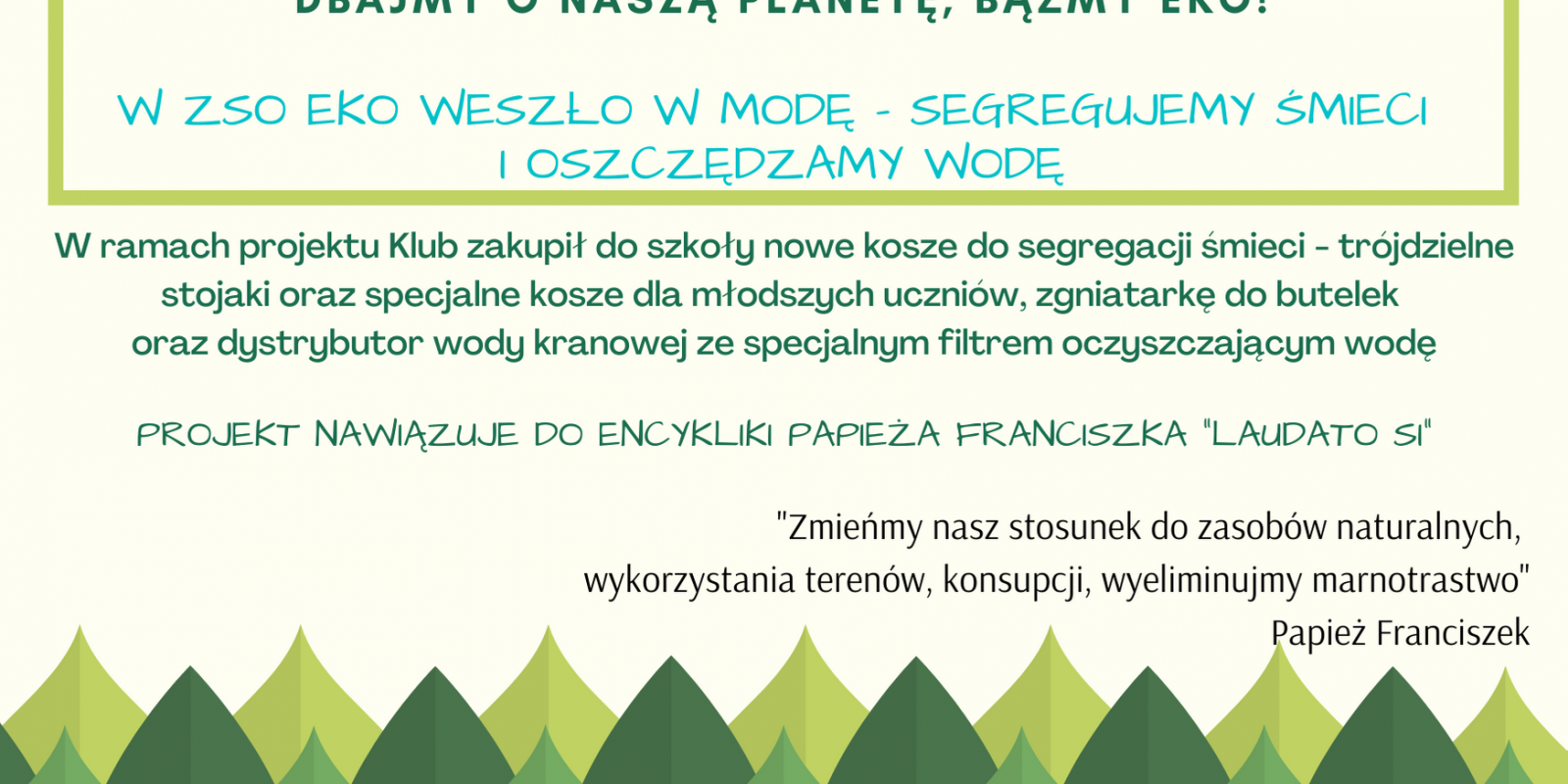 Ekologiczny projekt wolontariuszy